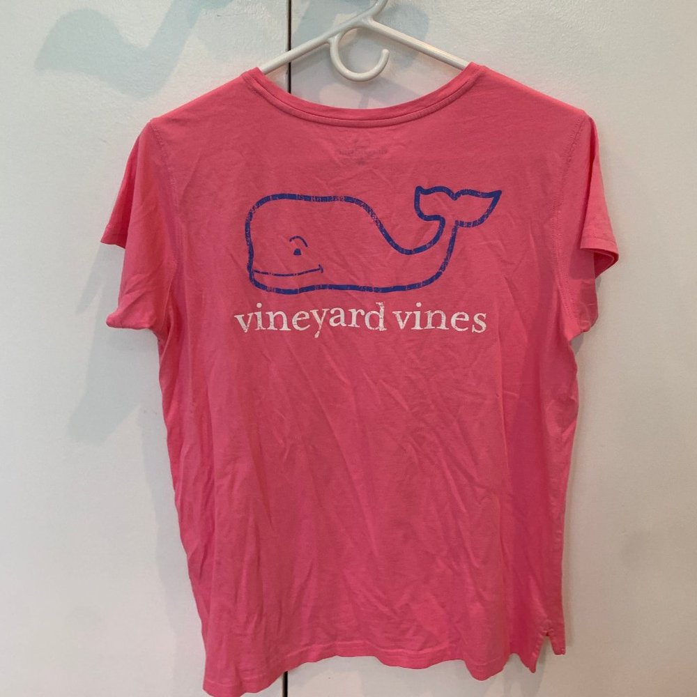 Pink Vineyard Vines Short-Sleeve